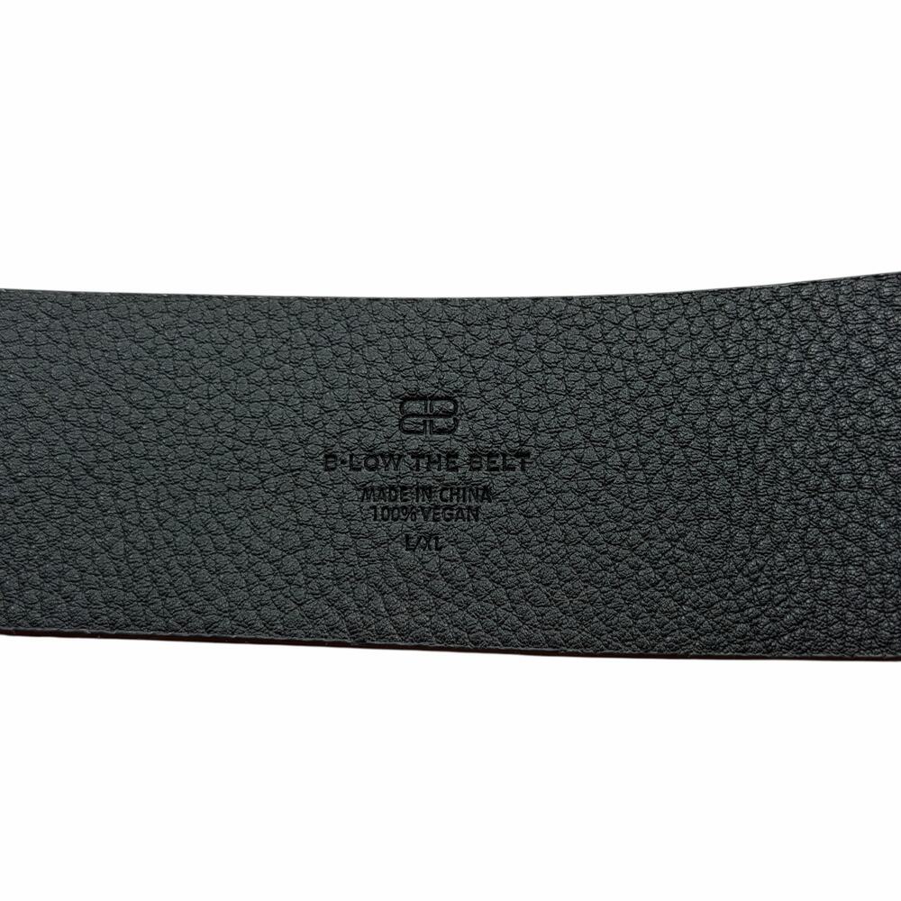 B-Low The Belt Tumble Vegan Leather Wrap Belt Women L/XL Black Modern Minimalist - Picture 10 of 11